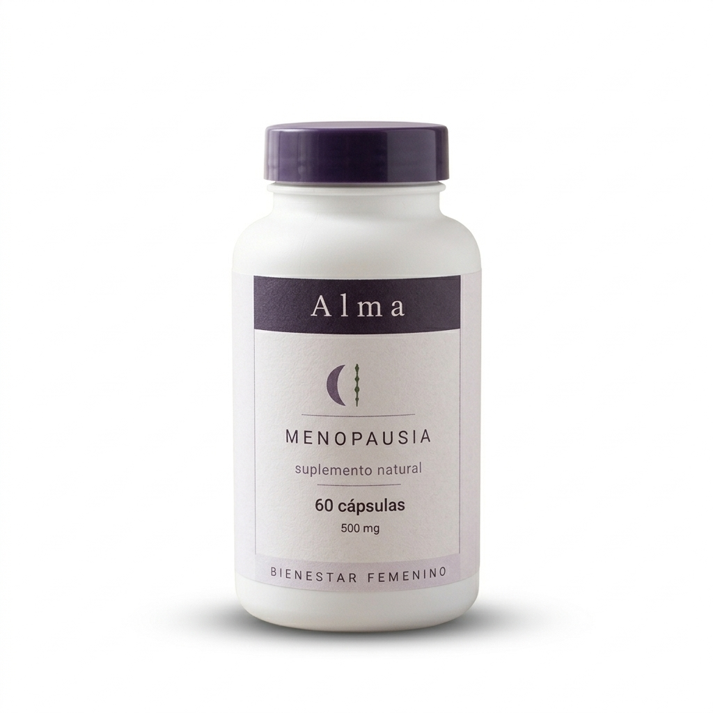 Alma suplemento natural para la menopausia - frasco 60 cápsulas 500mg